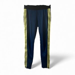 Athleta Derek Lam 10C Colab Blue and Yellow Joggers Zipped on the sides Size M